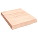 Blat de baie, 40x50x(2-6) cm, lemn masiv netratat - WALTI WALTI