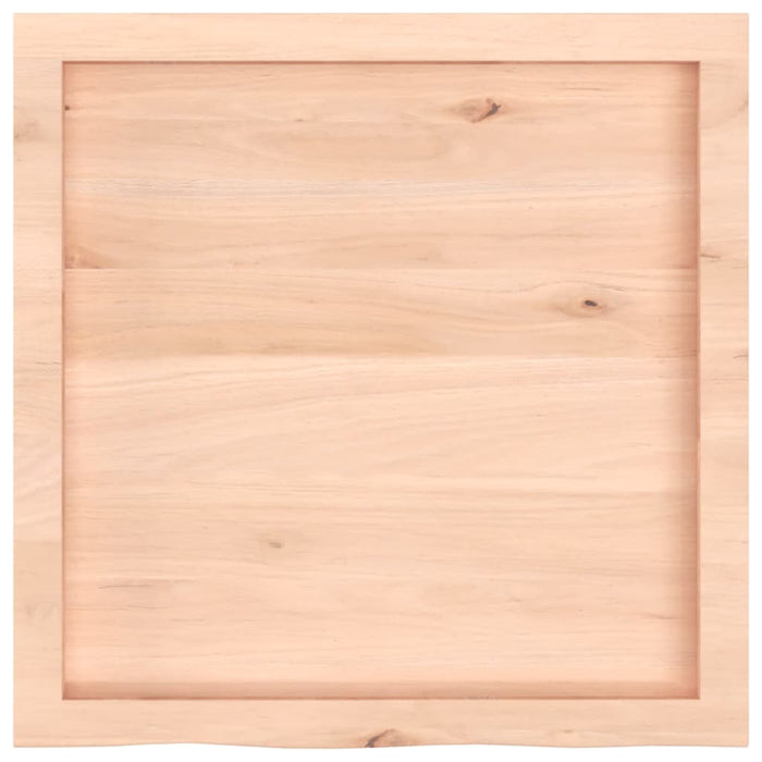 Blat de baie, 60x60x(2-4) cm, lemn masiv netratat WALTI