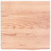Blat de baie, maro deschis, 40x40x(2-4) cm, lemn masiv tratat - WALTI WALTI