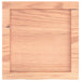 Blat de baie, maro deschis, 40x40x(2-4) cm, lemn masiv tratat - WALTI WALTI
