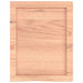 Blat de baie, maro deschis, 40x50x(2-4) cm, lemn masiv tratat - WALTI WALTI