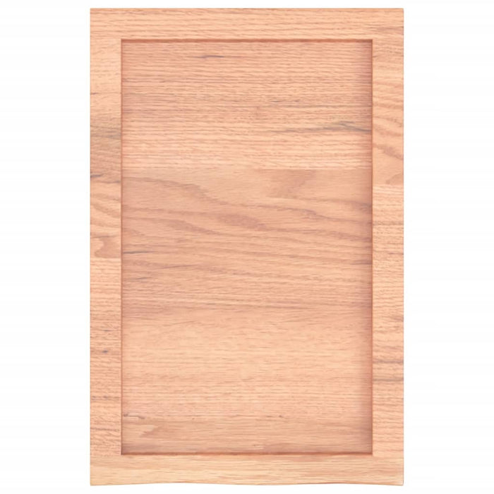 Blat de baie, maro deschis, 40x60x(2-4) cm, lemn masiv tratat - WALTI WALTI