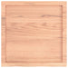 Blat de baie, maro deschis, 60x60x(2-6) cm, lemn masiv tratat - WALTI WALTI