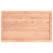 Blat de baie, maro deschis, 100x60x(2-4) cm, lemn masiv tratat - WALTI WALTI