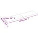 Blat de baie, maro deschis, 160x40x(2-4) cm, lemn masiv tratat - WALTI WALTI