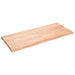 Blat de masă maro 140x60x(2-4) cm, lemn masiv stejar tratat - WALTI WALTI