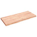 Blat de masă maro 140x60x(2-6) cm, lemn masiv stejar tratat - WALTI WALTI