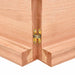 Blat de masă maro 140x60x(2-6) cm, lemn masiv stejar tratat - WALTI WALTI