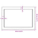 Blat de masă maro 60x40x(2-4) cm, lemn masiv stejar tratat - WALTI WALTI