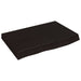 Blat de masă maro 60x40x(2-6) cm, lemn masiv stejar tratat - WALTI WALTI