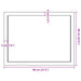 Blat de masă maro 80x60x(2-6) cm, lemn masiv stejar tratat - WALTI WALTI