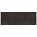 Blat de masă maro 140x50x(2-6) cm, lemn masiv stejar tratat - WALTI WALTI