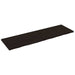 Blat de masă maro 200x60x(2-4) cm, lemn masiv stejar tratat - WALTI WALTI