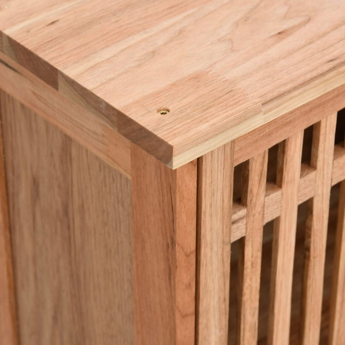 Set mobilier de baie, 2 piese, lemn masiv de nuc - WALTI WALTI