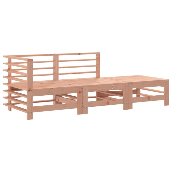 Set mobilier de grădină cu perne, 3 piese, lemn masiv douglas - WALTI WALTI