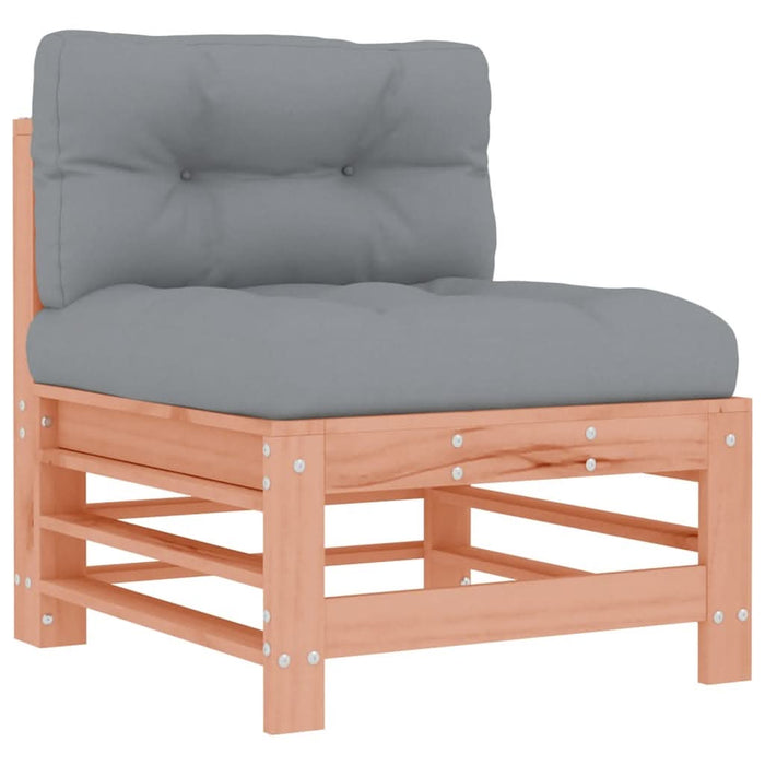Set mobilier de grădină cu perne, 3 piese, lemn masiv douglas - WALTI WALTI