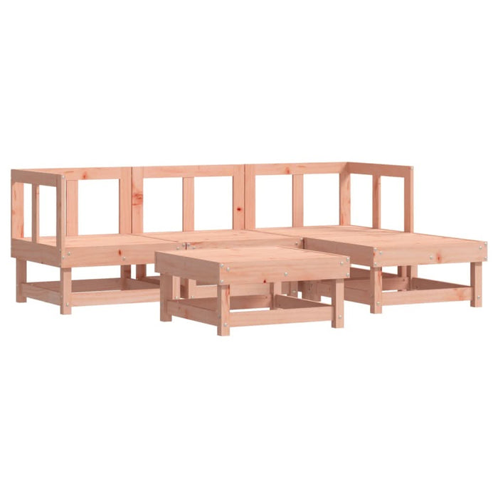 Set mobilier relaxare de grădină, 5 piese, lemn masiv douglas - WALTI WALTI