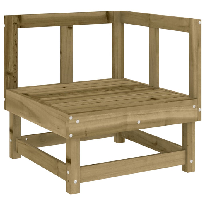 Set mobilier relaxare pentru grădină 5 piese lemn de pin tratat - WALTI WALTI