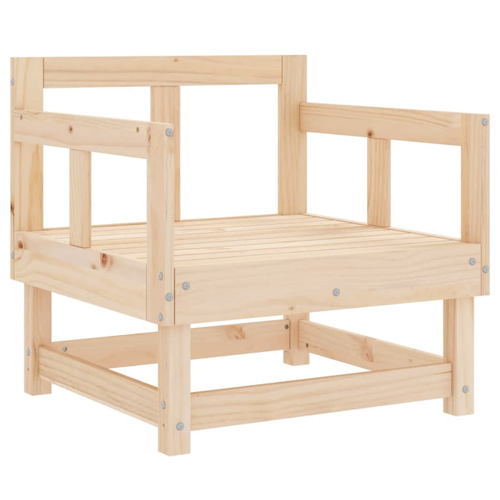 Set mobilier de grădină, 7 piese, lemn masiv de pin - WALTI WALTI