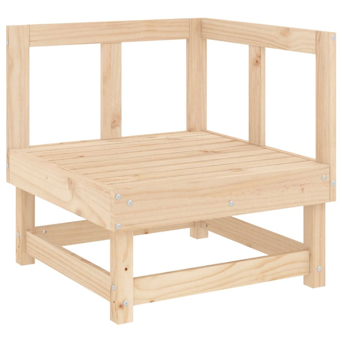 Set mobilier de grădină din 8 piese, lemn masiv de pin - WALTI WALTI