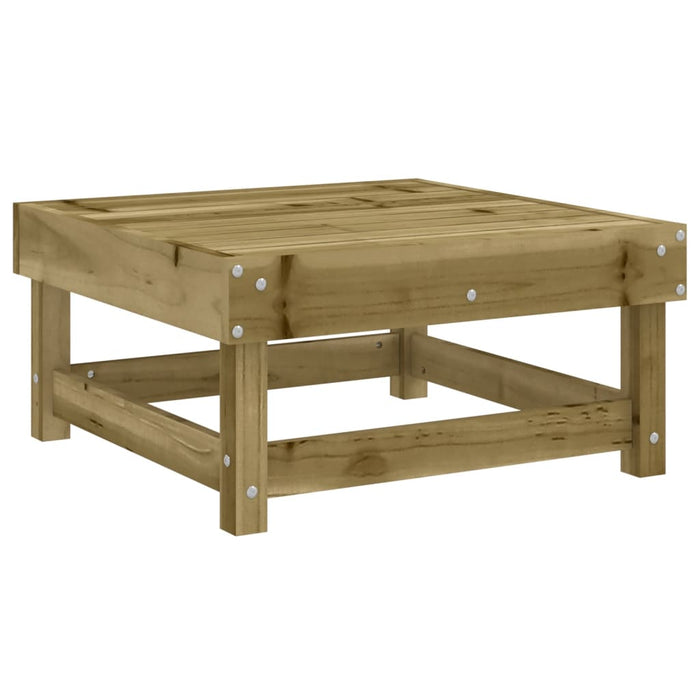 Set mobilier relaxare de grădină, 8 piese, lemn de pin tratat - WALTI WALTI