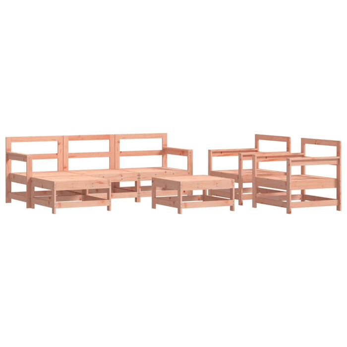 Set mobilier de grădină, 7 piese, lemn masiv douglas WALTI