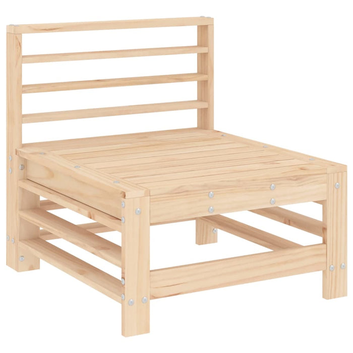 Set mobilier de grădină, 7 piese, lemn masiv de pin WALTI
