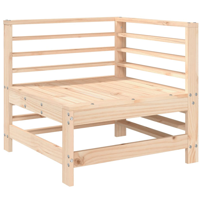 Set mobilier de grădină, 7 piese, lemn masiv de pin - WALTI WALTI