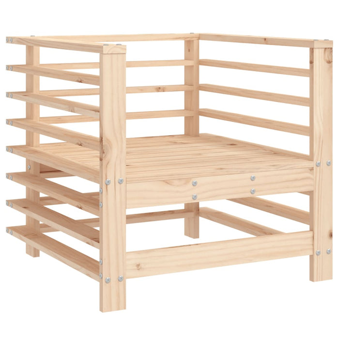 Set mobilier de grădină, 7 piese, lemn masiv de pin - WALTI WALTI