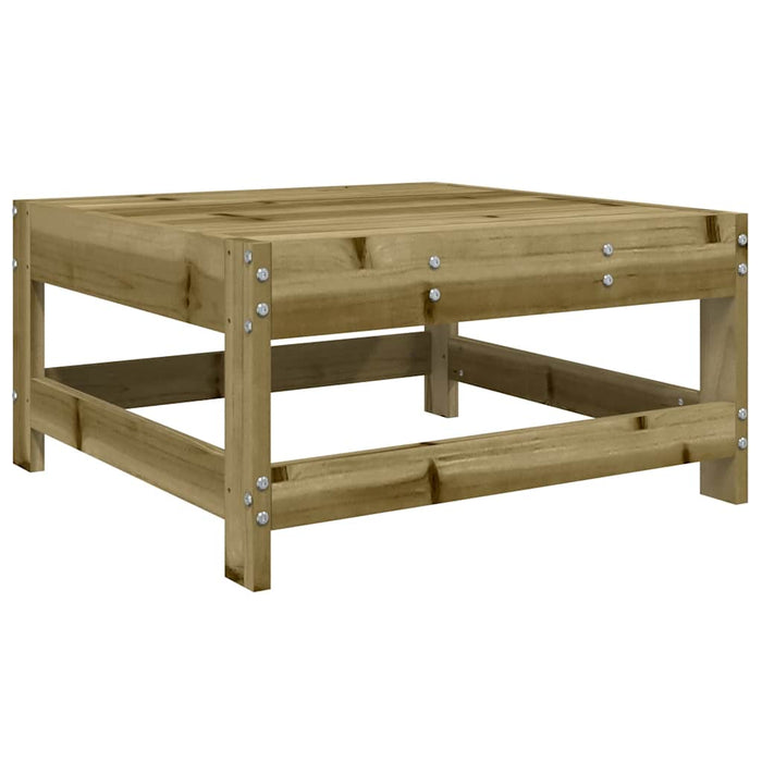 Set mobilier relaxare de grădină, 8 piese, lemn de pin tratat WALTI