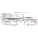 Set mobilier relaxare de grădină, 6 piese, lemn de pin tratat - WALTI WALTI