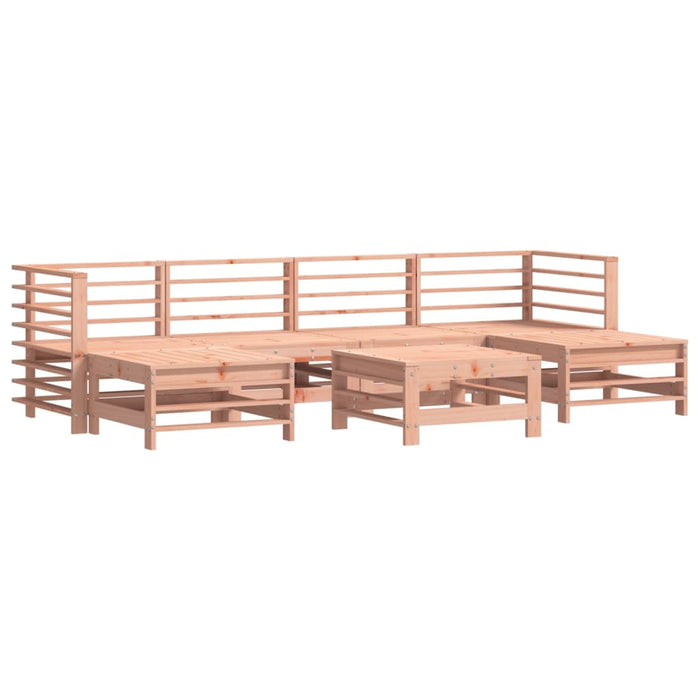 Set mobilier de grădină, 7 piese, lemn masiv douglas WALTI