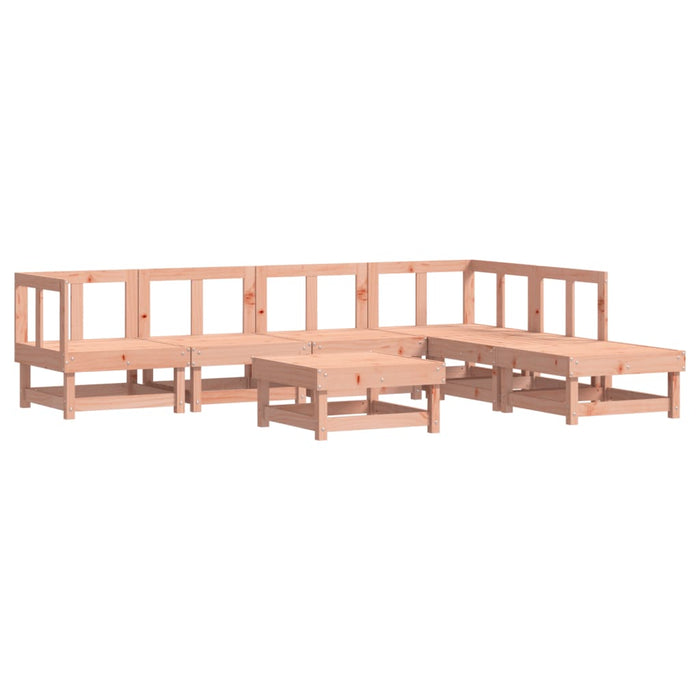Set mobilier de grădină, 7 piese, lemn masiv douglas - WALTI WALTI