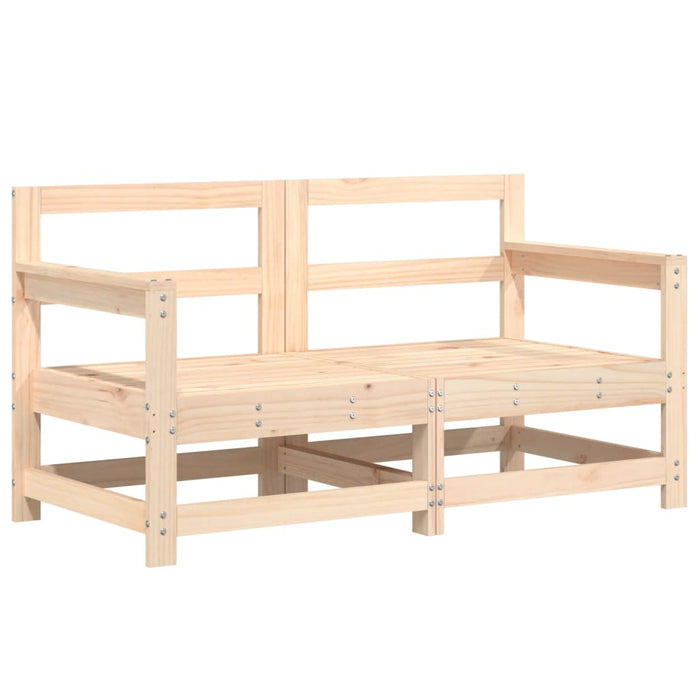 Set mobilier de grădină, 7 piese, lemn masiv de pin WALTI