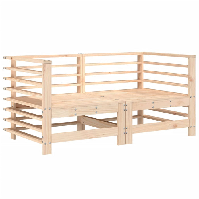 Set mobilier de grădină, 7 piese, lemn masiv de pin - WALTI WALTI