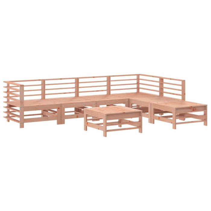 Set mobilier de grădină, 7 piese, lemn masiv douglas - WALTI WALTI