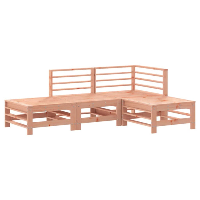 Set mobilier relaxare grădină, 4 piese, lemn masiv Douglas - WALTI WALTI