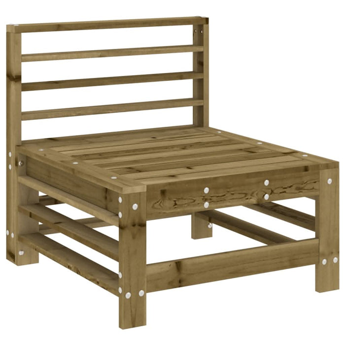Set mobilier relaxare pentru grădină 5 piese lemn de pin tratat - WALTI WALTI