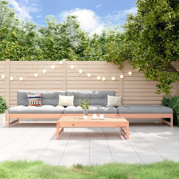 Set mobilier relaxare grădină, 4 piese, lemn masiv Douglas - WALTI WALTI