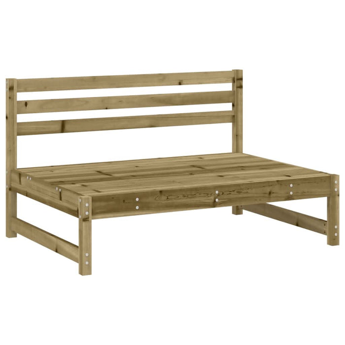 Set mobilier relaxare pentru grădină 5 piese lemn de pin tratat - WALTI WALTI