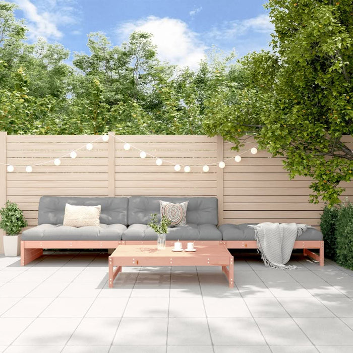 Set mobilier relaxare grădină, 4 piese, lemn masiv Douglas - WALTI WALTI