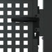 Poartă pentru grădină, antracit, 105x125 cm, oțel - WALTI WALTI
