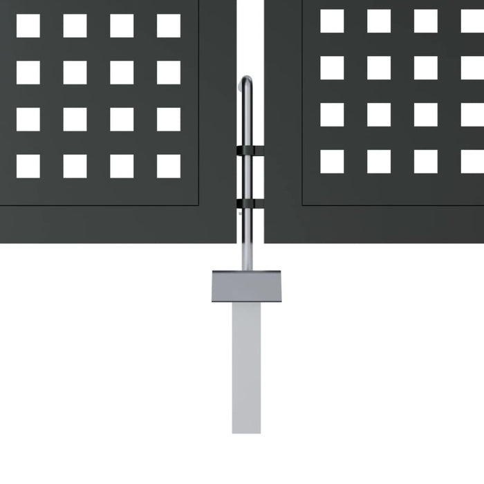 Poartă pentru grădină, antracit, 300x150 cm, oțel - WALTI WALTI