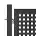 Poartă de grădină antracit 400x175 cm oțel - WALTI WALTI
