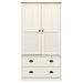Dulap VIGO, alb, 90x55x170 cm, lemn masiv de pin - WALTI WALTI
