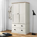 Dulap VIGO, alb, 90x55x170 cm, lemn masiv de pin - WALTI WALTI