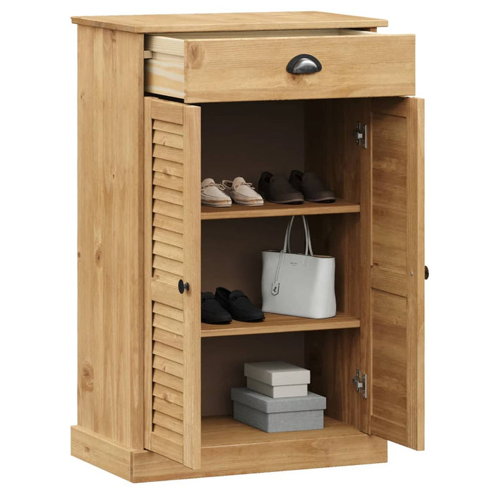 Dulap de pantofi VIGO, 60x35x96 cm, lemn masiv de pin - WALTI WALTI