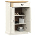 Dulap de pantofi VIGO, alb, 60x35x96 cm, lemn masiv de pin - WALTI WALTI