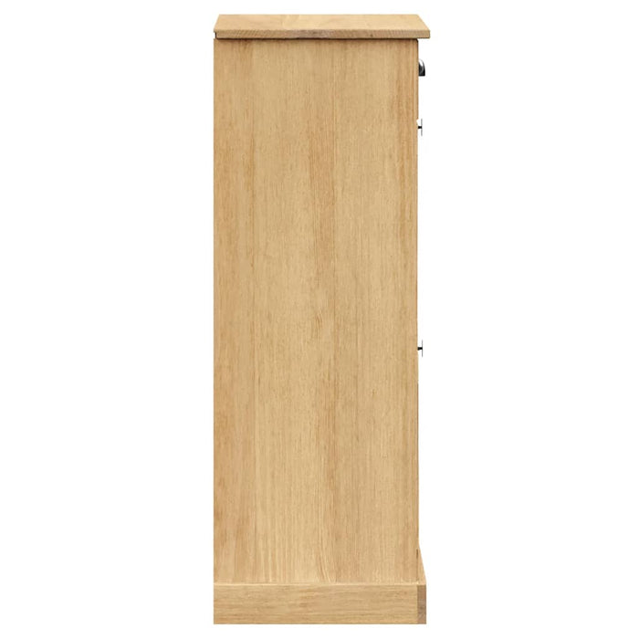 Dulap de pantofi VIGO, 60x35x96 cm, lemn masiv de pin - WALTI WALTI