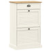 Dulap de pantofi VIGO, 60x35x96 cm, alb, lemn masiv de pin - WALTI WALTI